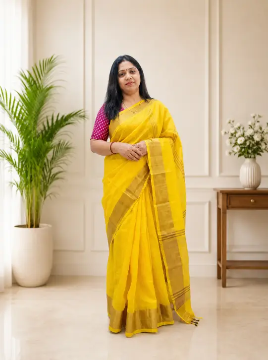 Mul Cotton Saree