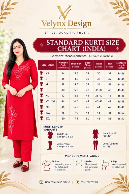 Kurti Pant Set – 2 Piece Set Without Dupatta - Image 6